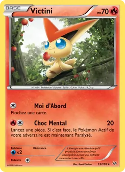 Carte Pokémon Victini 13 — Ciel Rugissant