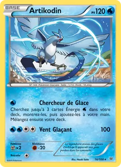 Carte Pokémon Artikodin 16 — Ciel Rugissant