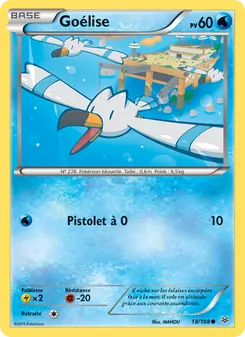 Carte Pokémon Goélise 18 — Ciel Rugissant
