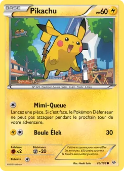 Carte Pokémon Pikachu 20 — Ciel Rugissant
