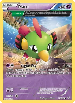 Carte Pokémon Natu 28 — Ciel Rugissant