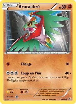 Carte Pokémon Brutalibré 39 — Ciel Rugissant