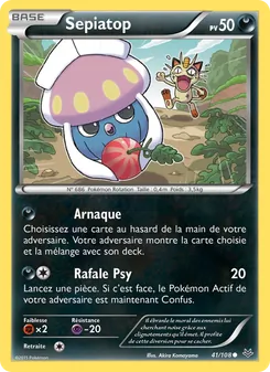 Carte Pokémon Sepiatop 41 — Ciel Rugissant