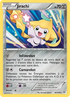 Carte Pokémon Jirachi 42 — Ciel Rugissant