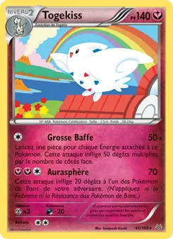 Carte Pokémon Togekiss 45 — Ciel Rugissant