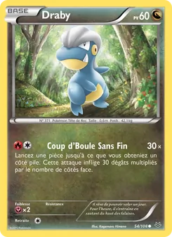Carte Pokémon Draby 54 — Ciel Rugissant