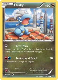 Carte Pokémon Draby 55 — Ciel Rugissant