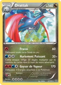 Carte Pokémon Drattak 57 — Ciel Rugissant
