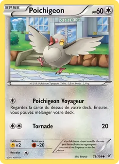 Carte Pokémon Poichigeon 78 — Ciel Rugissant