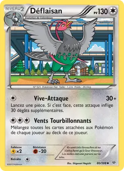Carte Pokémon Déflaisan 80 — Ciel Rugissant