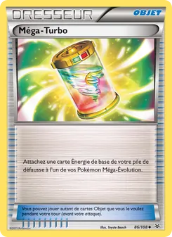 Carte Pokémon Méga-Turbo 86 — Ciel Rugissant
