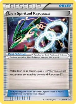 Carte Pokémon Lien Spirituel Rayquaza 87 — Ciel Rugissant