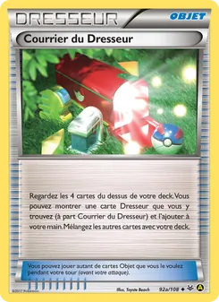Carte Pokémon Courrier du Dresseur 92
