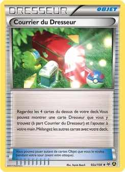 Carte Pokémon Courrier du Dresseur 92a