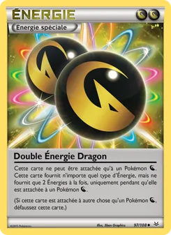Carte Pokémon Double Énergie Dragon 97 — Ciel Rugissant