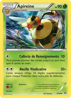 Carte Pokémon Apireine 10