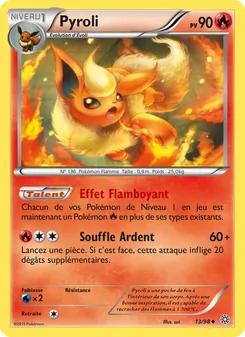 Carte Pokémon Pyroli 13