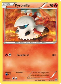 Carte Pokémon Pyronille 16