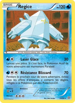 Carte Pokémon Regice 24