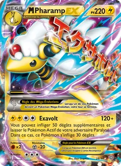 Carte Pokémon M-Pharamp EX 28