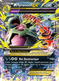 Carte Pokémon M-Tyranocif EX 43