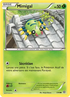 Carte Pokémon Mimigal 5