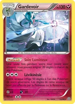 Carte Pokémon Gardevoir 54