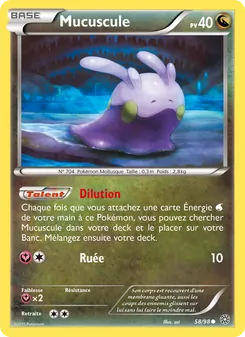 Carte Pokémon Mucuscule 58