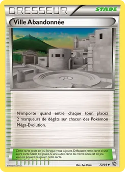 Carte Pokémon Ville Abandonnée 73 — Origines Antiques