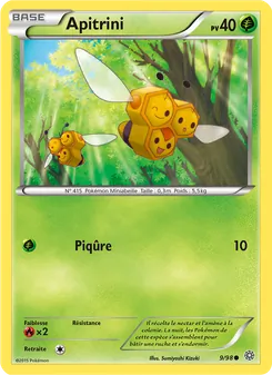 Carte Pokémon Apitrini 9