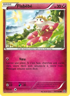 Carte Pokémon Flabébé 101