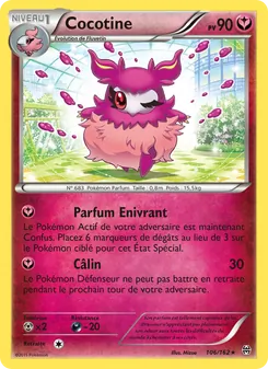 Carte Pokémon Cocotine 106