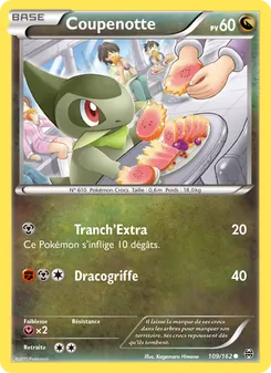 Carte Pokémon Coupenotte 109