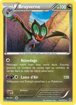 Carte Pokémon Bruyverne 112