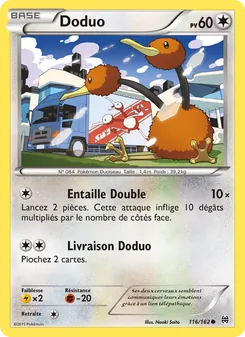 Carte Pokémon Doduo 116