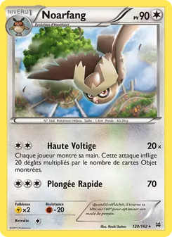 Carte Pokémon Noarfang 120