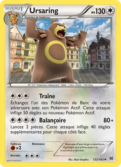 Carte Pokémon Ursaring 122