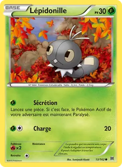 Carte Pokémon Lépidonille 13