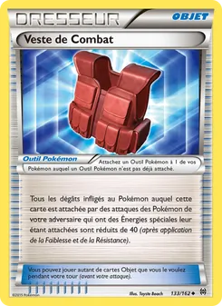 Carte Pokémon Veste de Combat 133