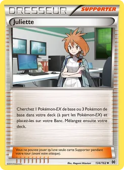 Carte Pokémon Juliette 134