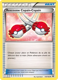Carte Pokémon Rescousse Copain-Copain 135