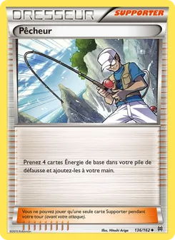 Carte Pokémon Pêcheur 136 — Impulsion Turbo