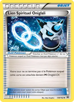 Carte Pokémon Lien Spirituel Oniglali 139