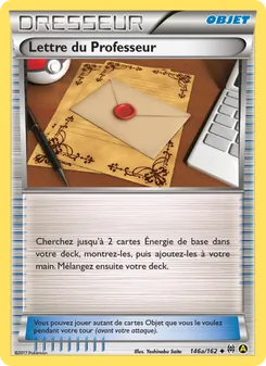 Carte Pokémon Lettre du Professeur 146