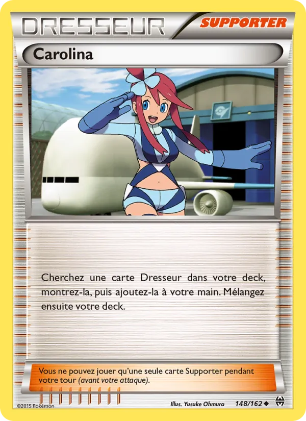Carte Pokémon Carolina 148/162 de l'extension Impulsion Turbo
