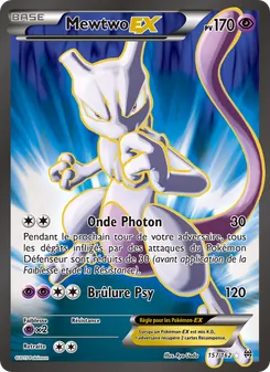 Carte Pokémon Mewtwo EX 157 — Impulsion Turbo