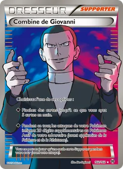 Carte Pokémon Combine de Giovanni 162