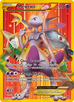 Carte Pokémon Mewtwo EX 164