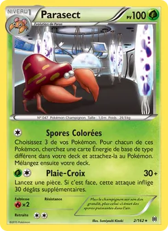 Carte Pokémon Parasect 2