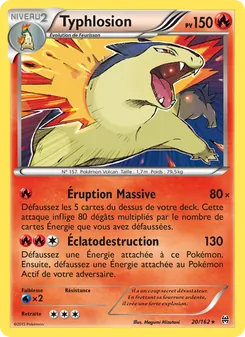 Carte Pokémon Typhlosion 20